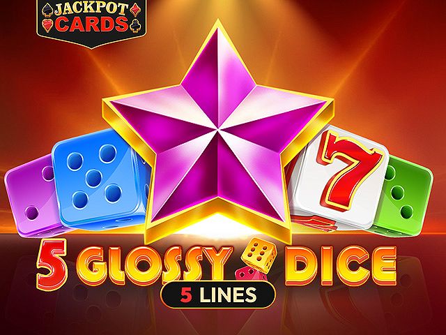 5 Glossy Dice