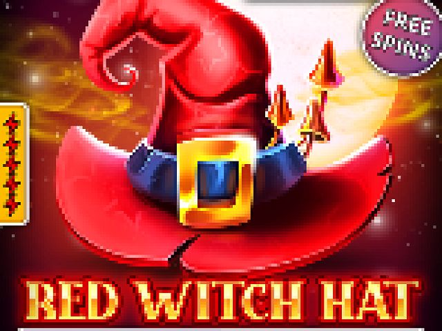 Red Witch Hat (pull tabs)
