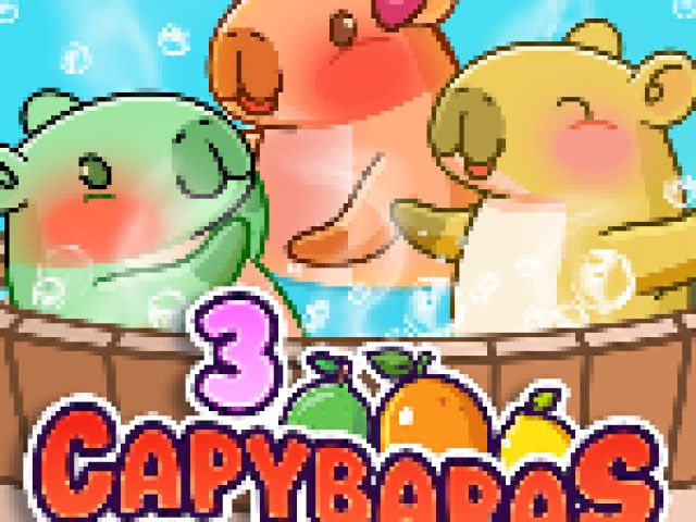 3 Capybaras