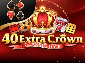 40 Extra Crown Classic Dice