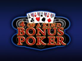 4 of a Kind Bonus Poker