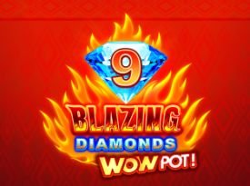 9 blazing diamonds Wowpot