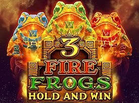 3 Fire Frogs: Hold & Win
