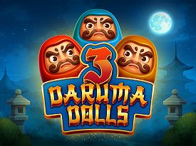 3 Daruma Dolls
