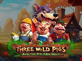 Three Wild Pigs and The Big Bad Wolf