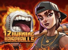 12 Burning Baseballs