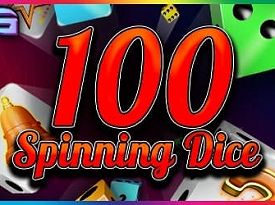 100 Spinning Dice