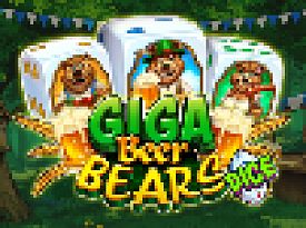 Giga Beer Bears Dice